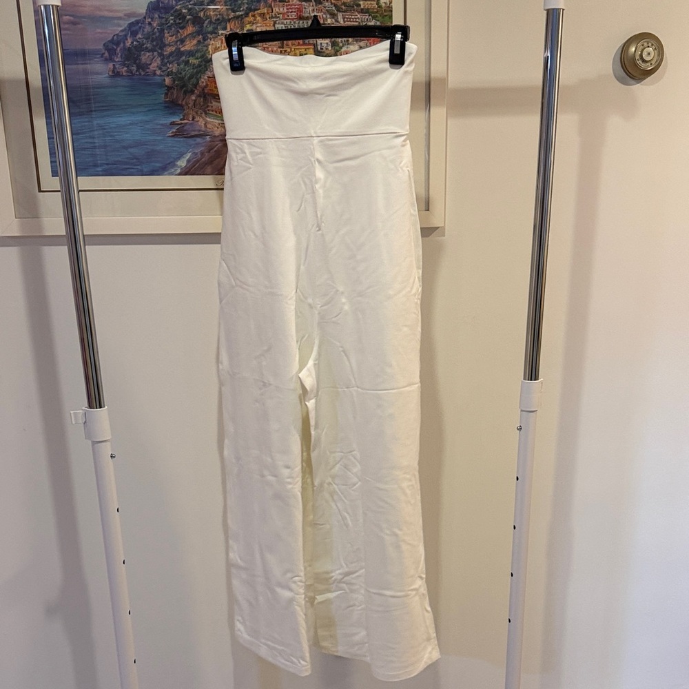 Susana Monaco Cream Jumpsuit
